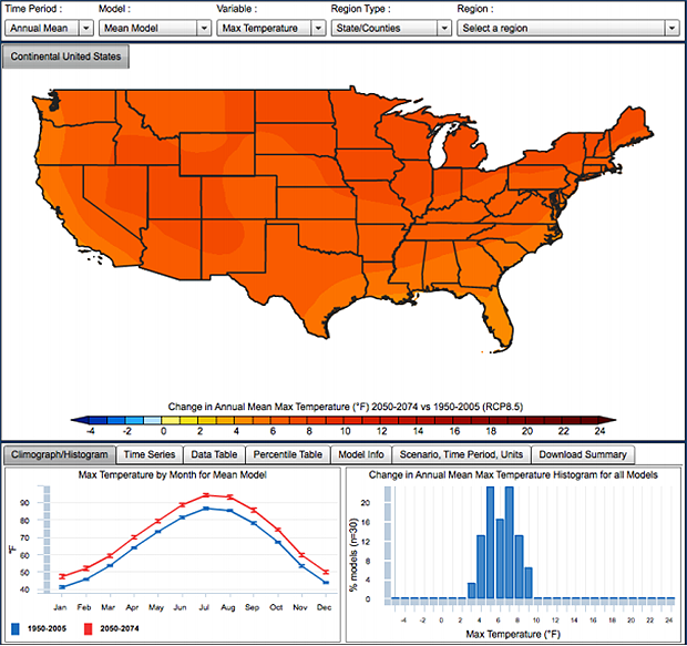 sample image from climate viewer